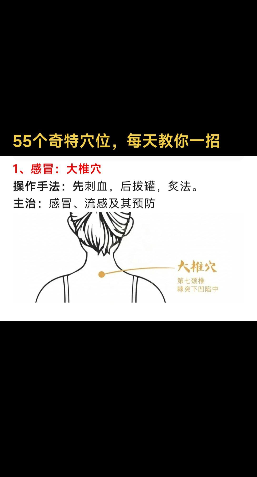 每天教你一个奇特穴位