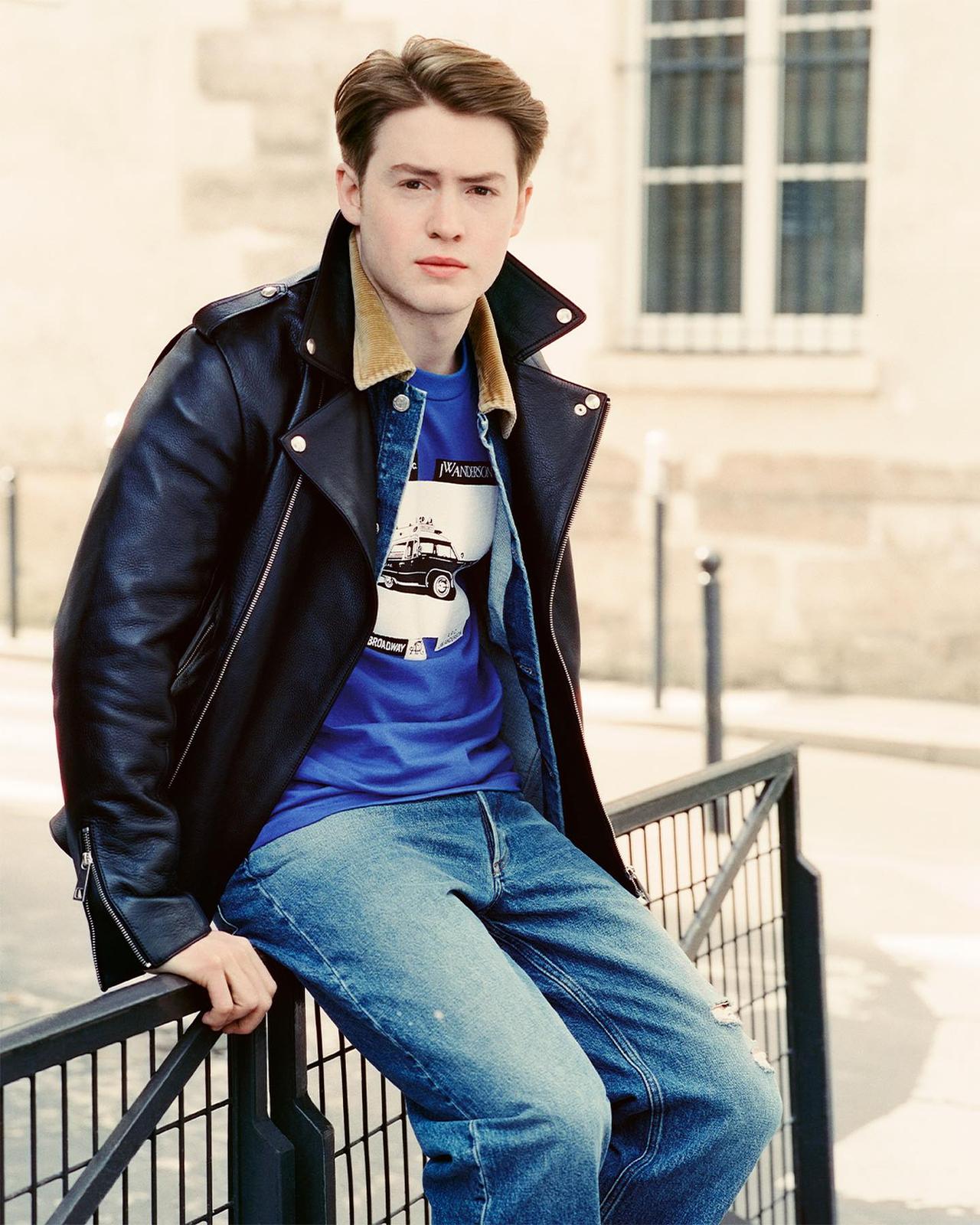 Kit Connor 拍广告了！
Kit Connor for JW Ander