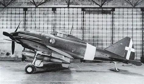 二战地中海战场的意大利王牌战机Re.2001 Falco II（猎鹰二号），绝对