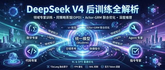 详解DeepSeek V4后训练全流程