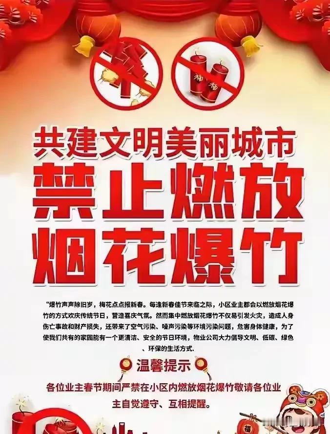 我终于明白政府为什么要禁止燃放烟花爆竹了。除了为了安全和环保因素外，主要是为政府