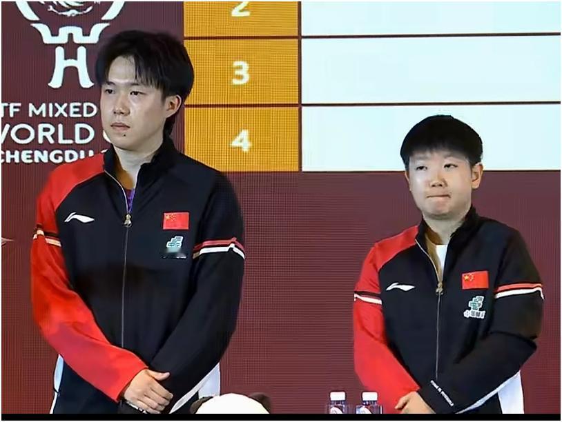 乒乓球混团世界杯，猜猜国乒的排兵布阵。
1、混双：林诗栋/蒯曼。
2、女单：孙颖