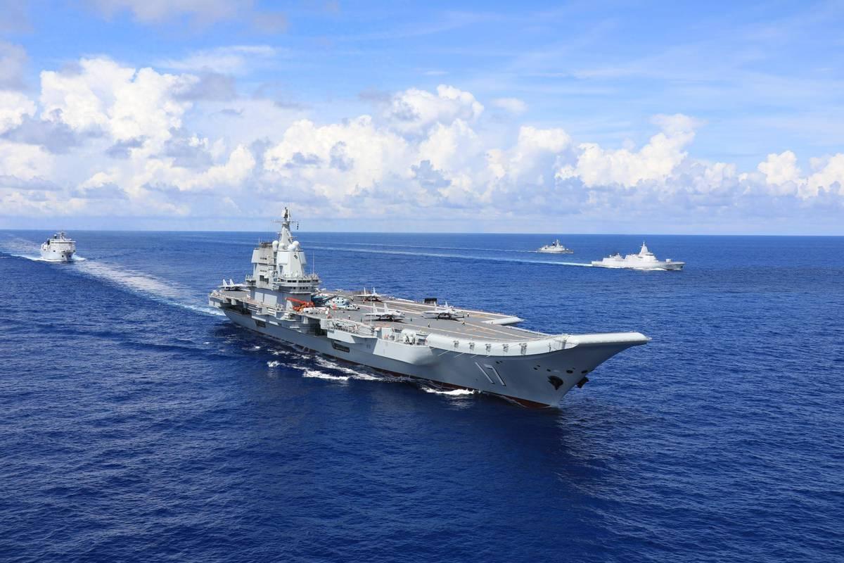 说句实话，现如今我国海军围台，目标已经不是台湾了，而是美国。


先纠正一个容易