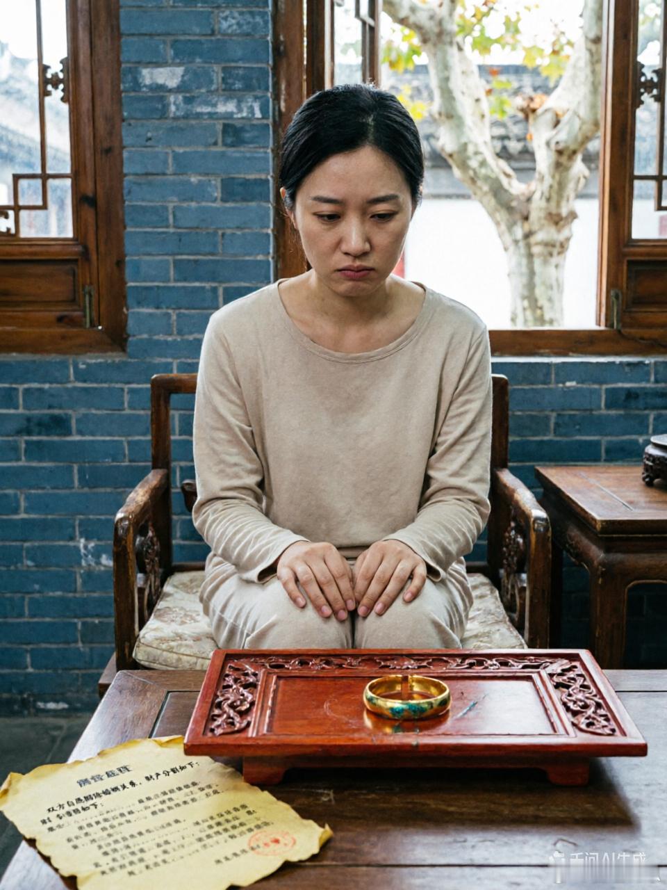 女子称被送金镯子但没被尊重想离婚结婚婆家送贵重金镯子，本以为是重视，婚后才发现全