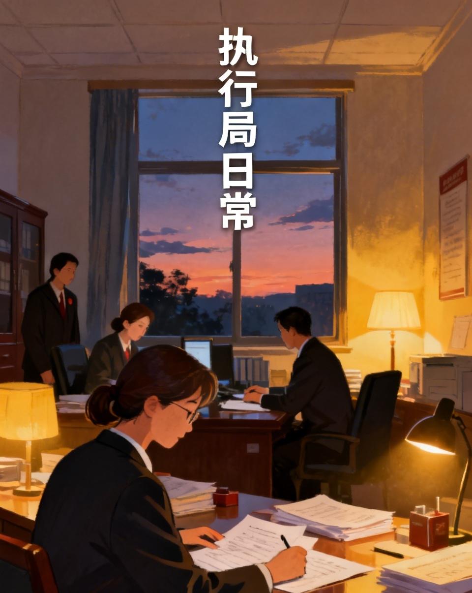 分管执行的领导换成胡院长了，执行局从上到下都紧张到了极点。毕竟胡院长是全市法院有