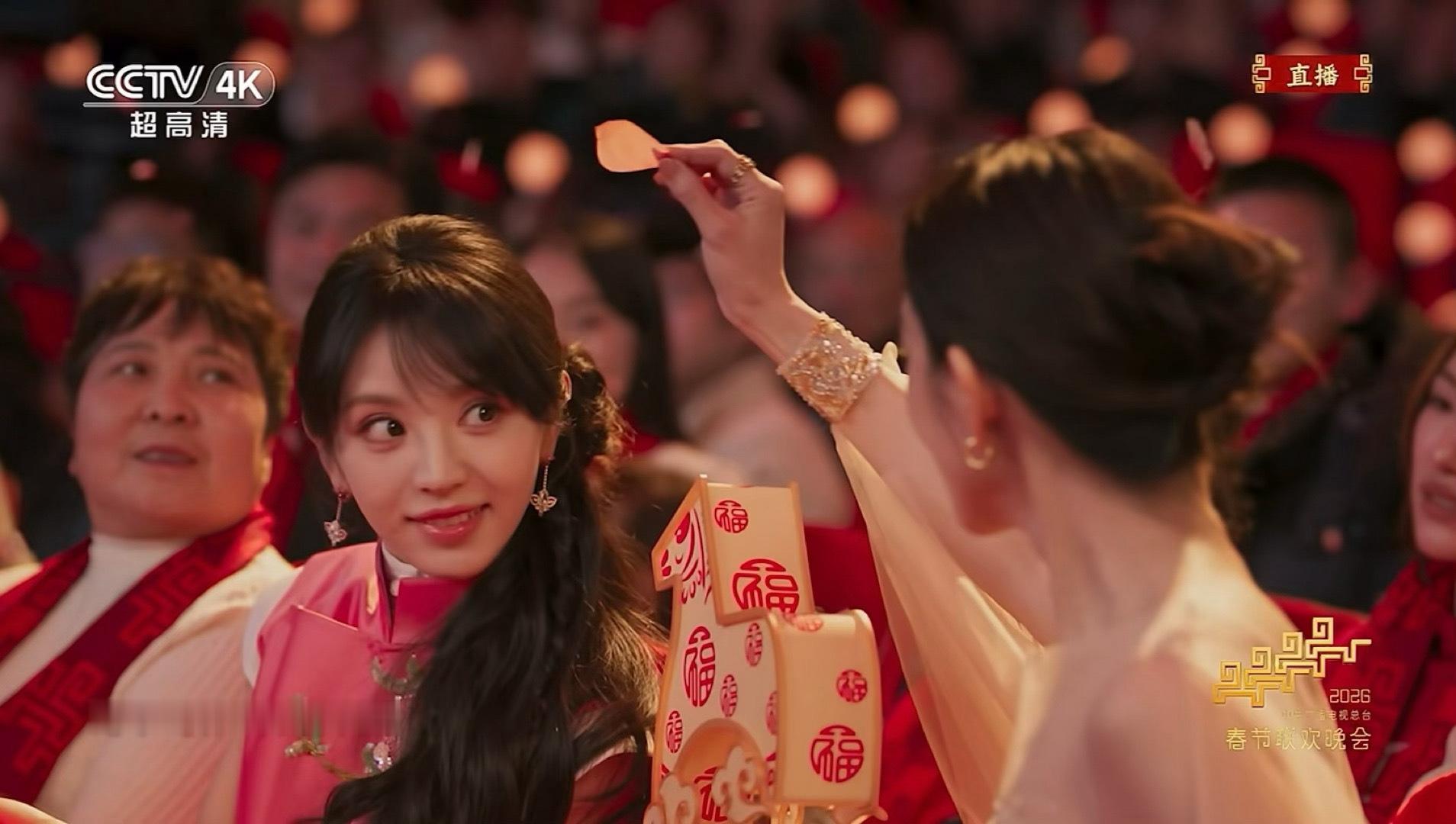 今天春晚年轻演员的神图都出来了 丁禹兮，毕雯珺，李昀锐，宋威龙，田曦薇，王楚然 