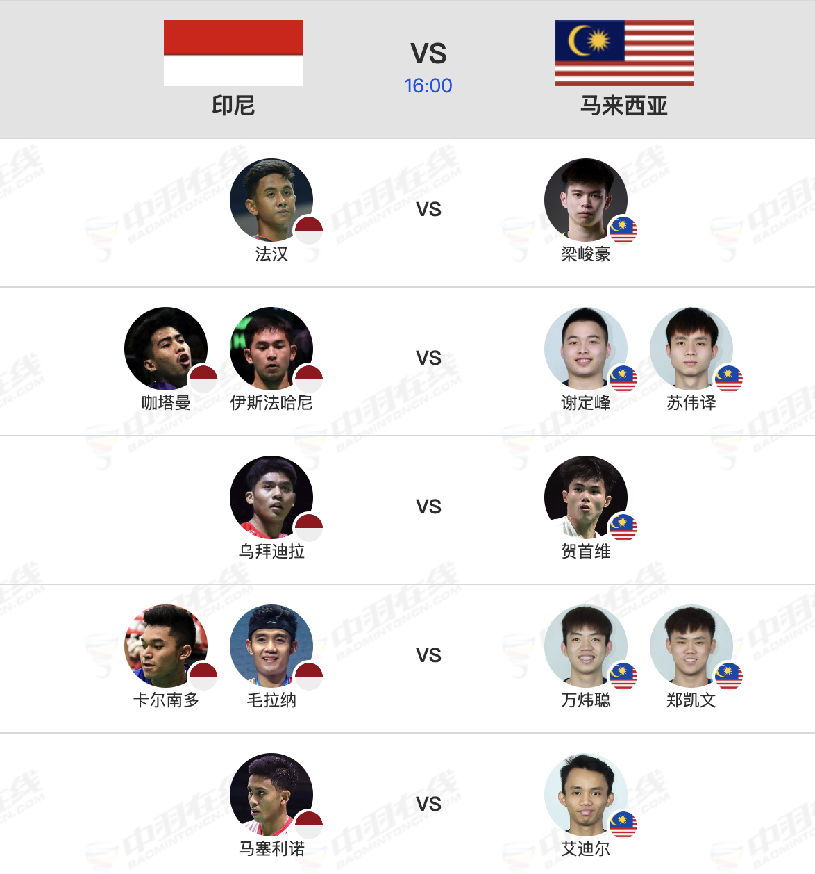 2025东南亚运动会 16点男团决赛【印尼🇮🇩 vs 🇲🇾马来西亚】1、