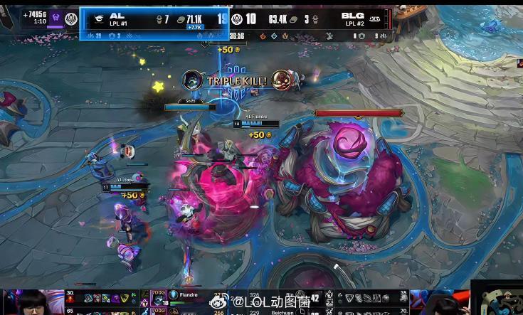 恭喜AL先下一城， 1-0领先BLG！AL对战BLG先下一城AL对战BLG竞技游