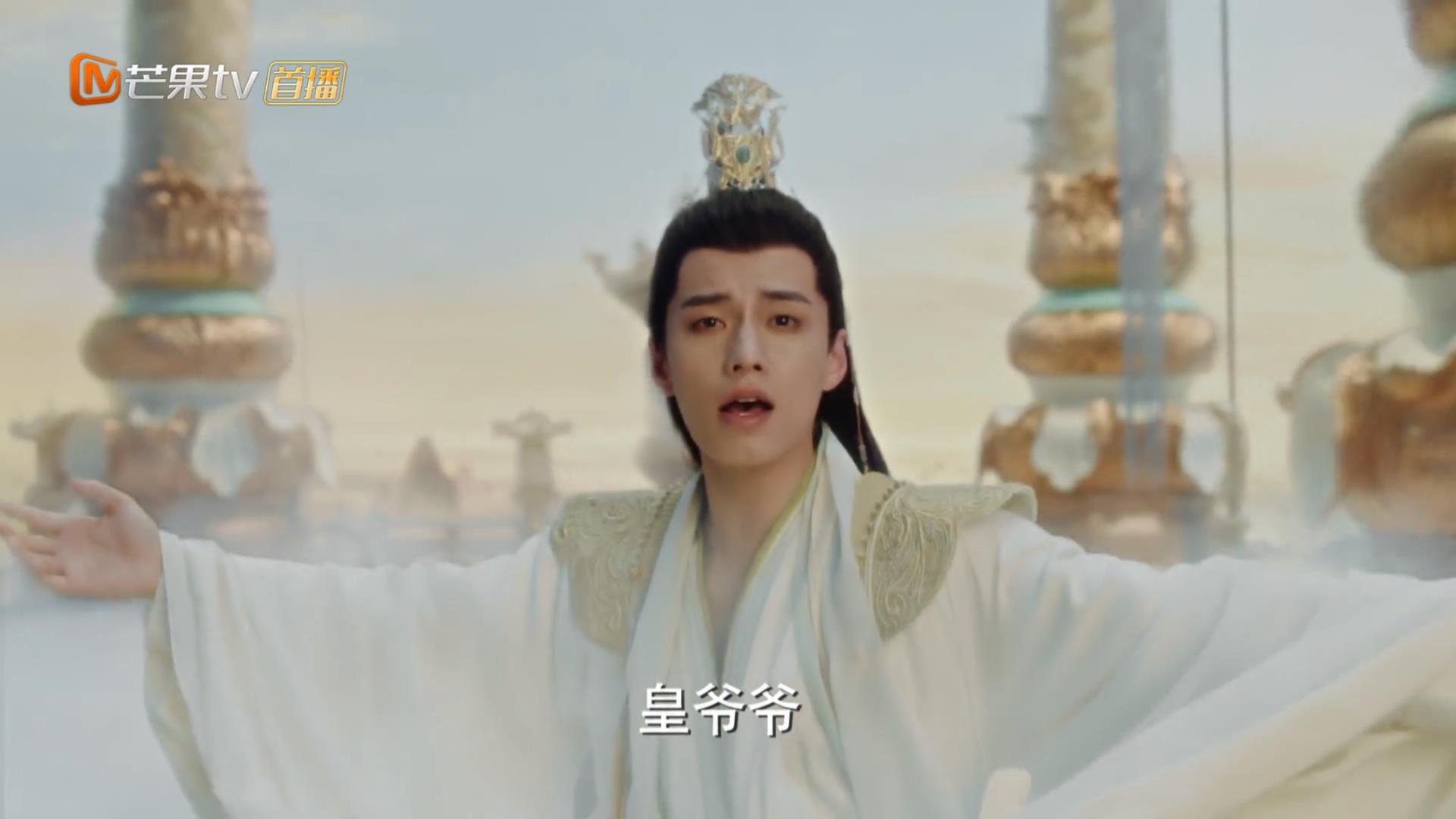 与凤行里女配角都是美女，连一两个镜头的舞姬都是漂亮，但拂容君是比较重要的男配角，