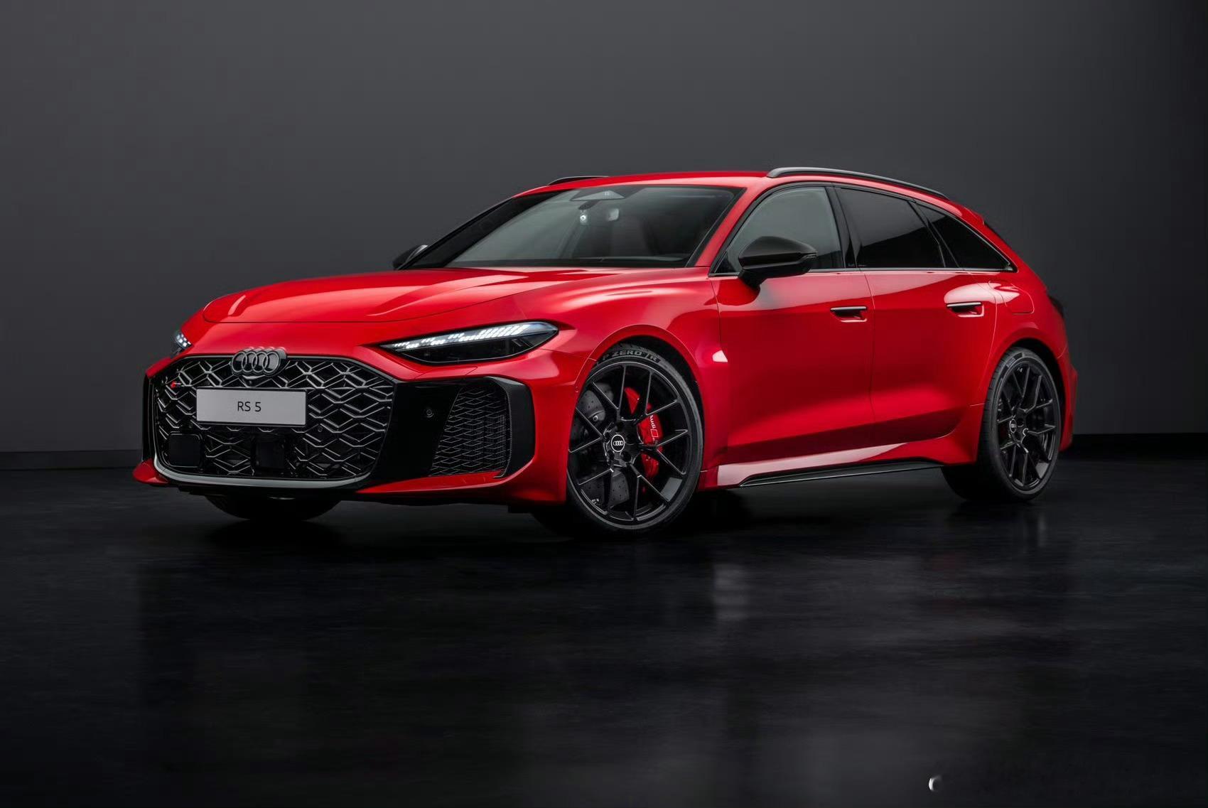 新奥迪RS5 Avant发布，V6混动，639匹，加速3.6s，但这些都不是重点