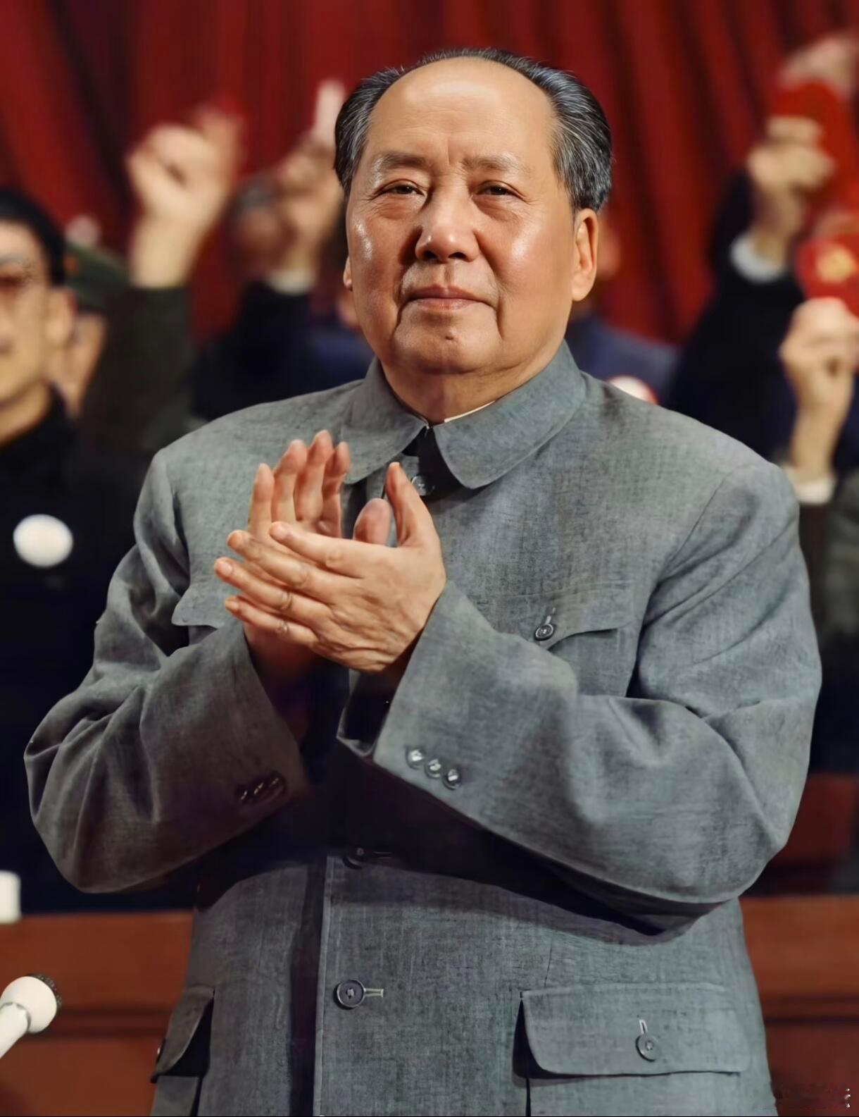 伟人珍贵历史影像高清复原图 