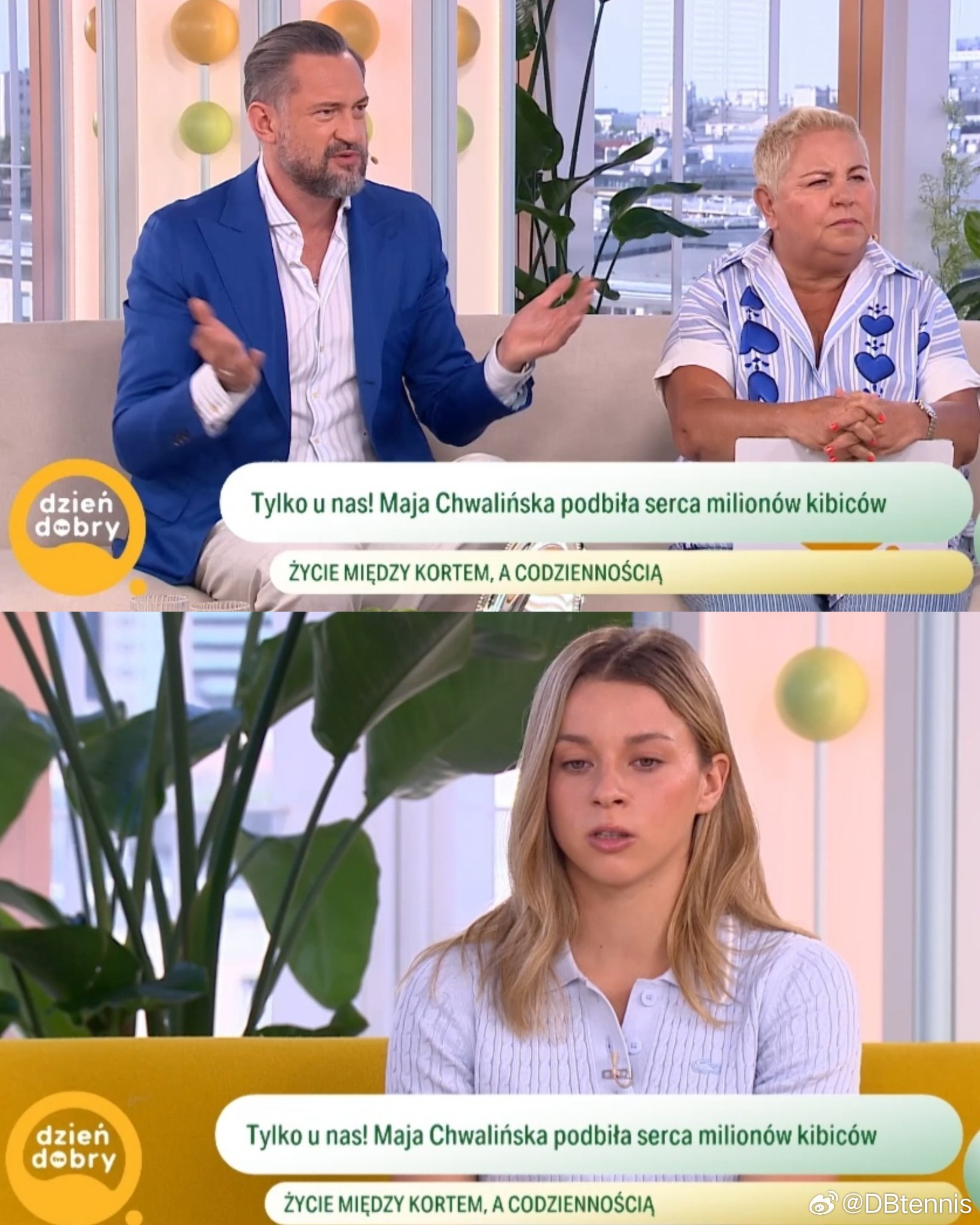 主持人：你收到过死亡威胁。这简直难以置信。赫瓦林斯卡: 是的，但每个网球运动员都