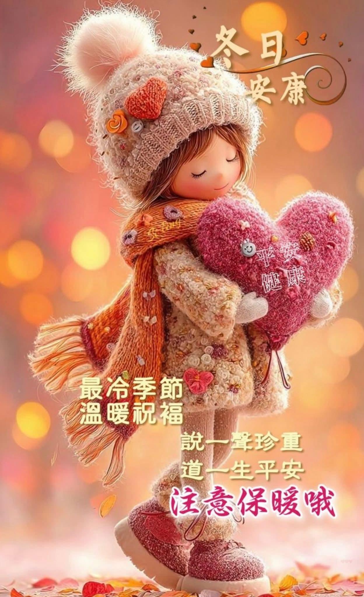 冬日安康，暖心如初。