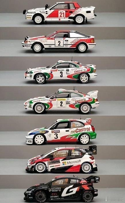 经典涂装回归吧wrc拉力赛