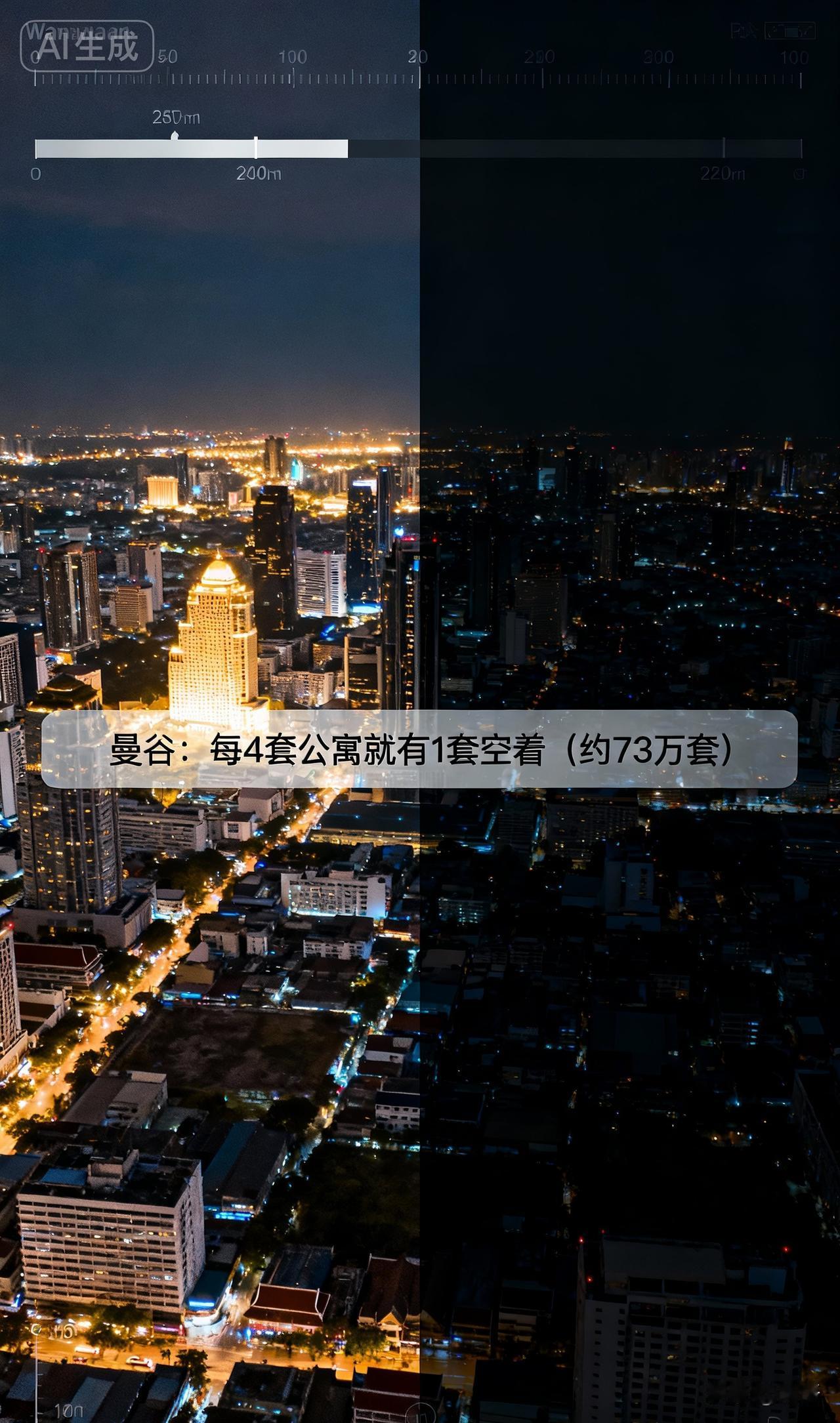 快讯！
泰国官方最新数据：164万套空置房总值3.45万亿泰铢！相当于全国一年预