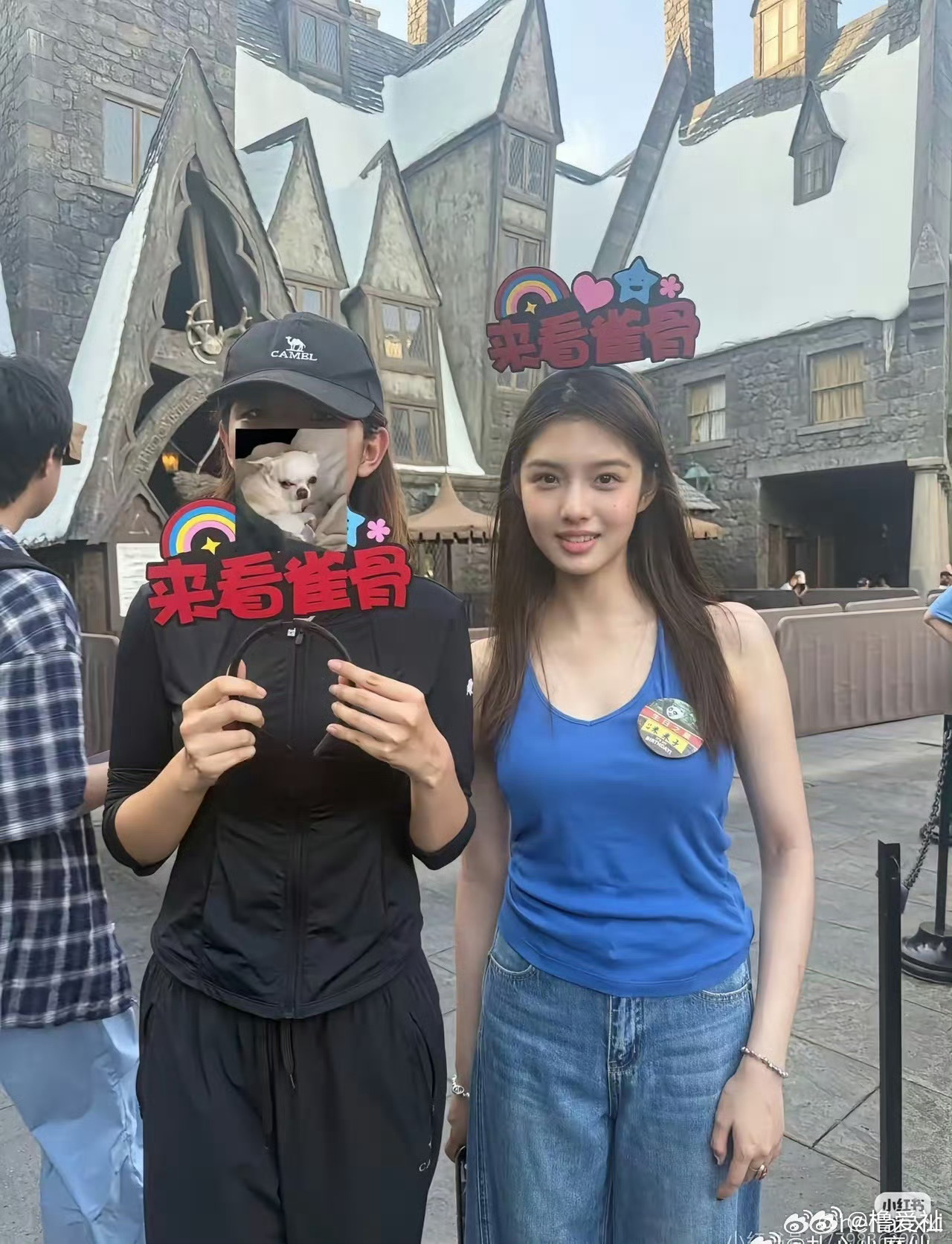 太美了吧艾米，网友偶遇视角 