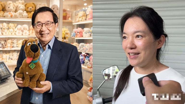 有台湾媒体在18日时询问陈水扁女儿陈幸妤“是不是很喜欢史努比”，陈幸妤立即回应“