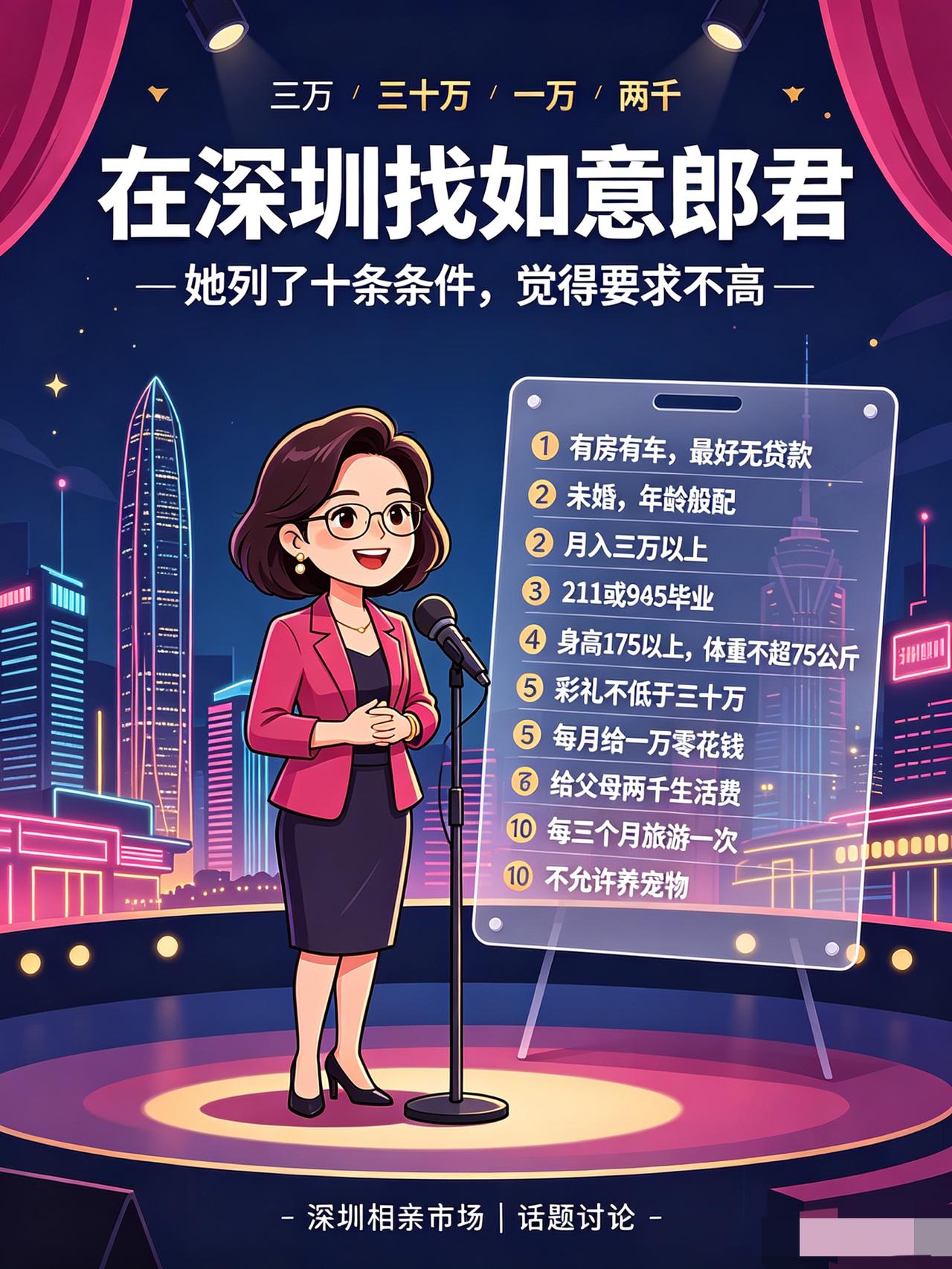 老婆单位女同事，年方34 岁，在深圳找一个如意郎君。见过她本真，长相类似于傅首尔