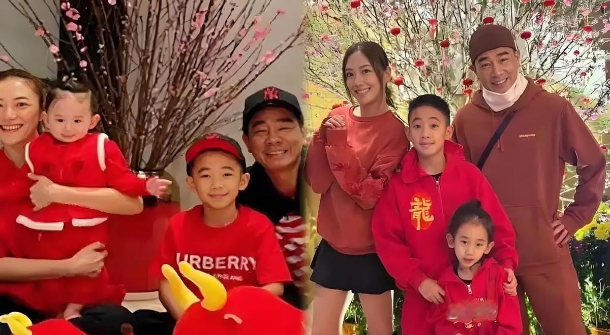 谁能想到当年那个火爆脾气的“山鸡哥”，面对两个儿子“打架”竟然选择蹲下系鞋带？