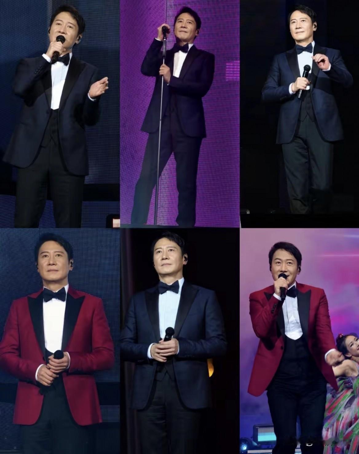 黎明的台风真的是太板正了，或者说是死板，他台上一般就是穿着西装唱歌，也不怎么跳舞