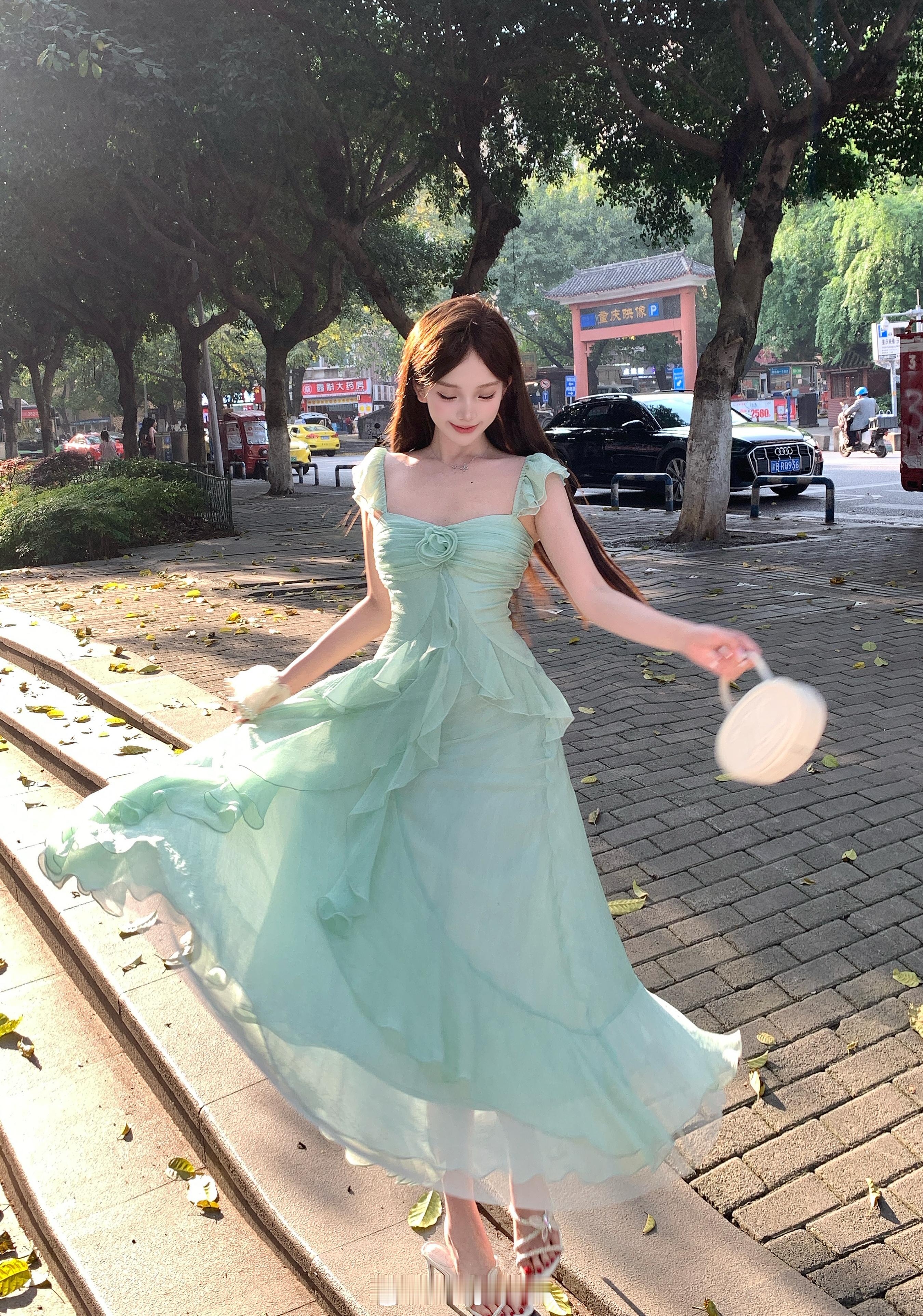 🌊以上的貌美仙仙裙🍐【碧波涟漪】 ​​​