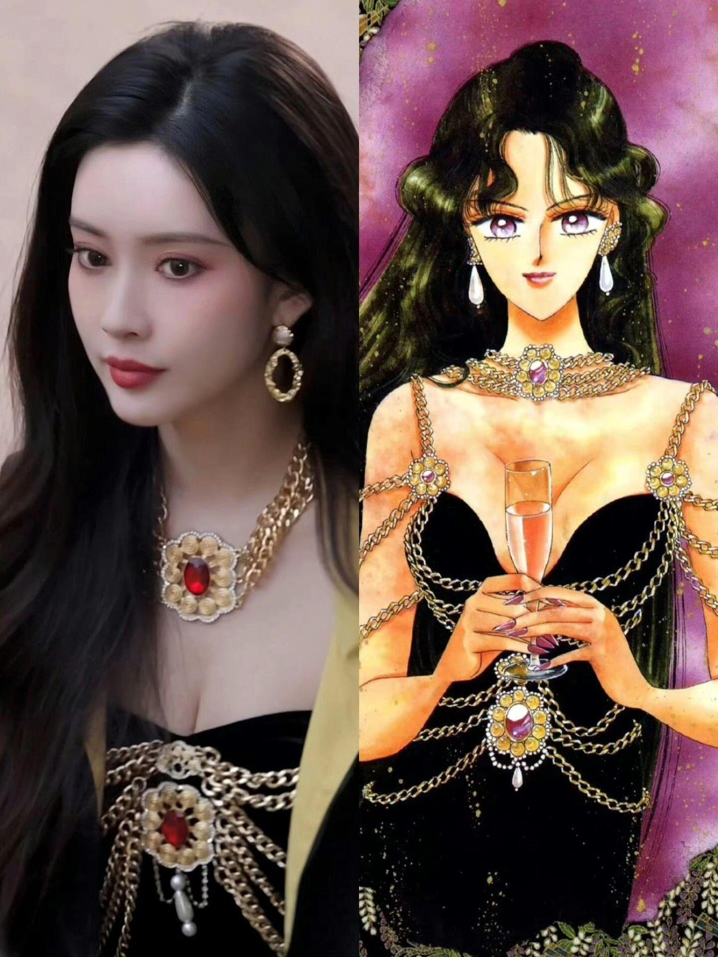 女明星COS作品。信手拈来的举重若轻感