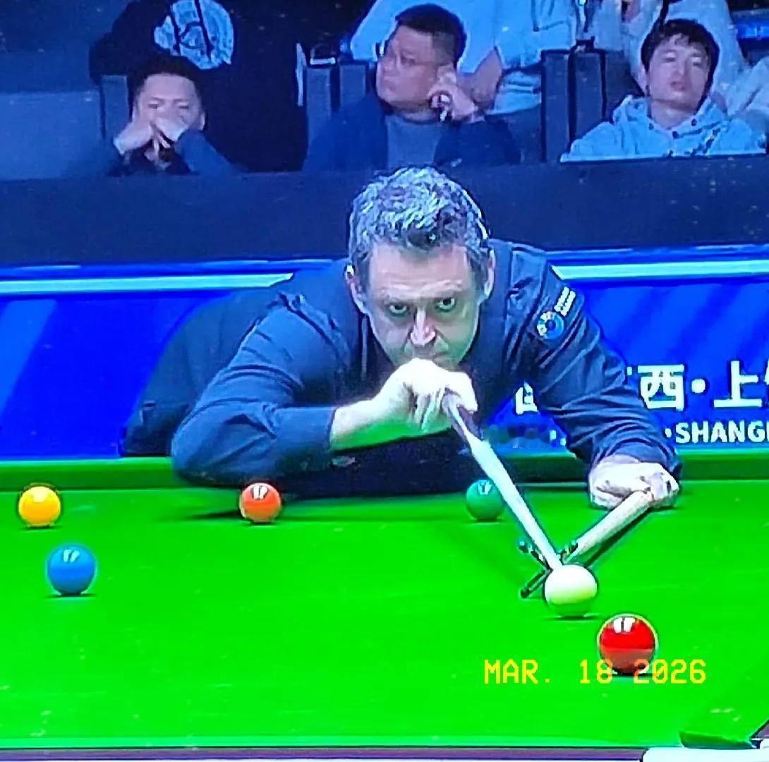 玉山世界公开赛32进16轮次实时赛况:
火箭奥沙利文上一轮躺赢，这一轮开场又顺风