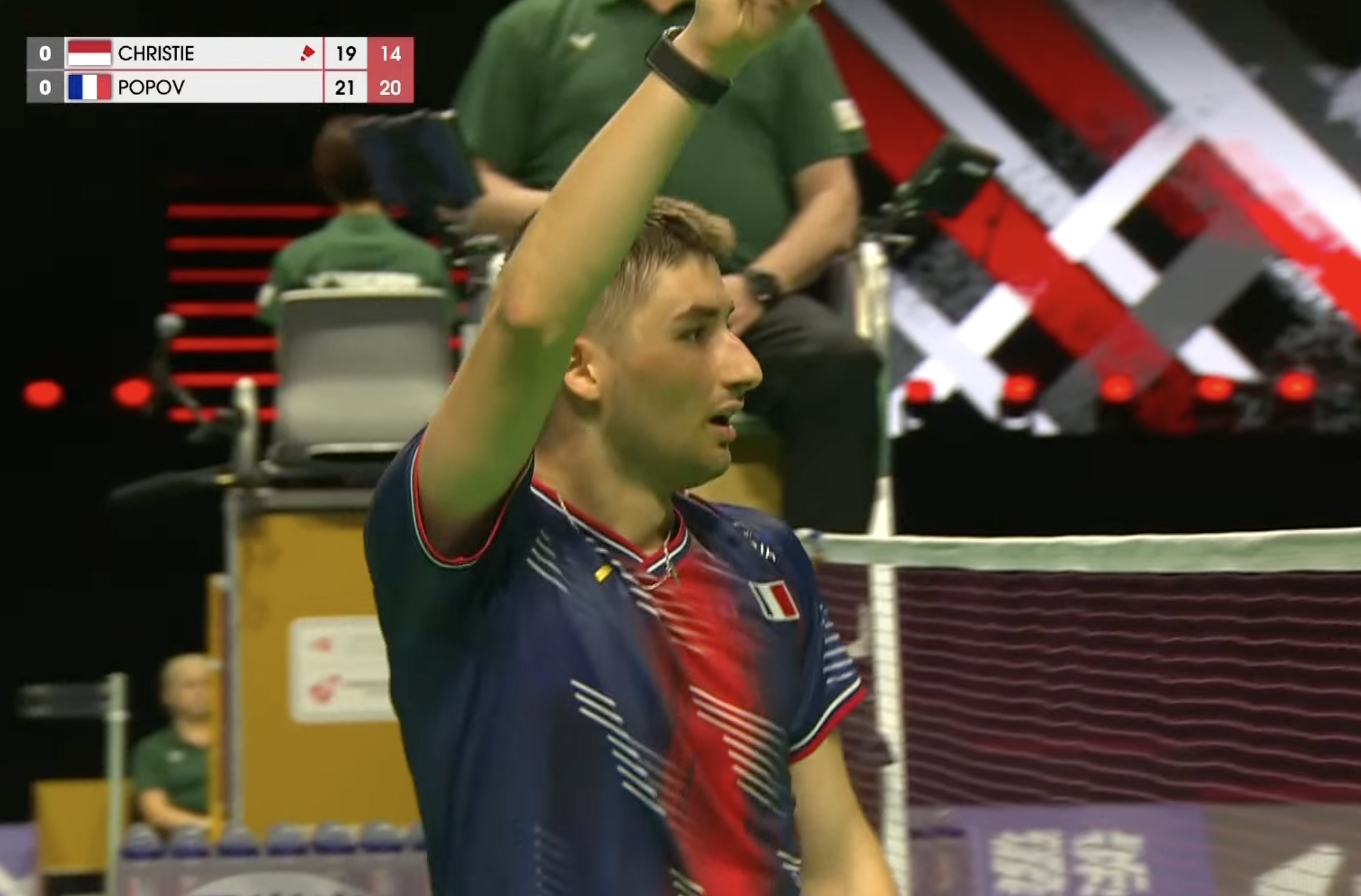 1号场地【汤杯D组：印尼🇮🇩 0-1 🇫🇷法国】一单：乔纳坦🇮🇩 1