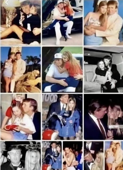 特朗普跟大女儿伊万卡太亲密了，让人浮想联翩！小棉袄不能这样对待，会被人误认为小情