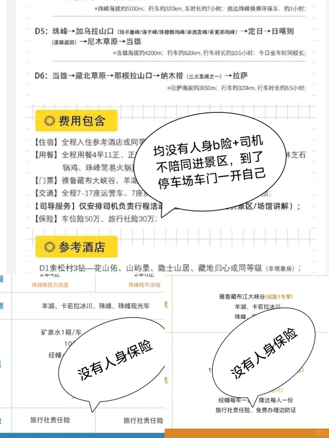 西藏旅游团中自费的高原b险，你会买吗？
