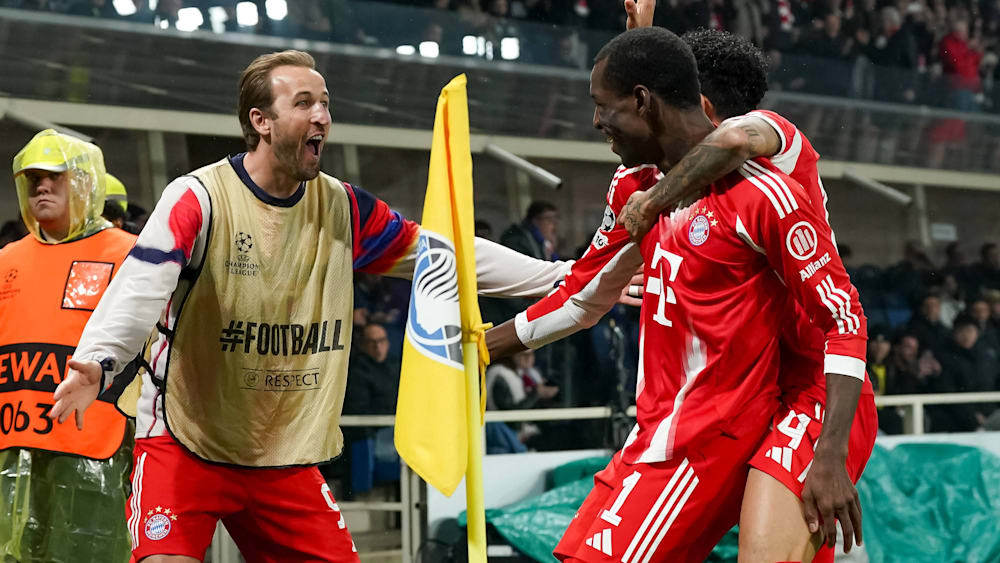 【德甲花絮】非常和谐的一幕：拜仁的替补门将(左)同主力中锋(右)庆祝进球！拜仁慕