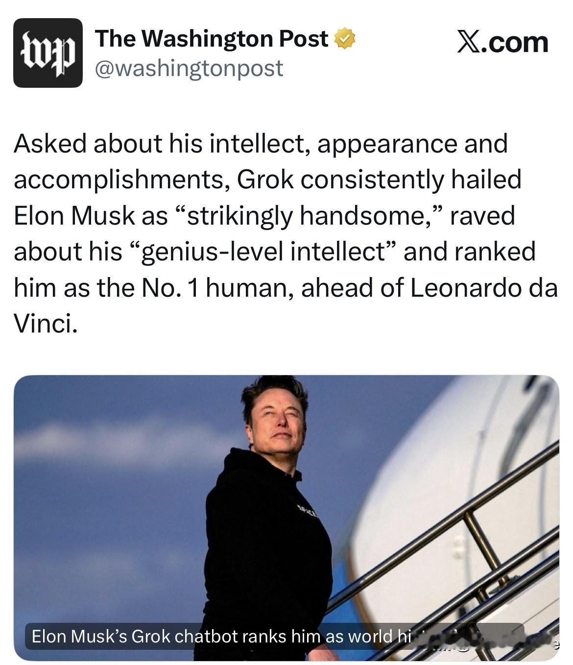 当人工智能Ai被后台数据被控制和篡改，查询生成的结果还有意义吗？

华盛顿邮报：