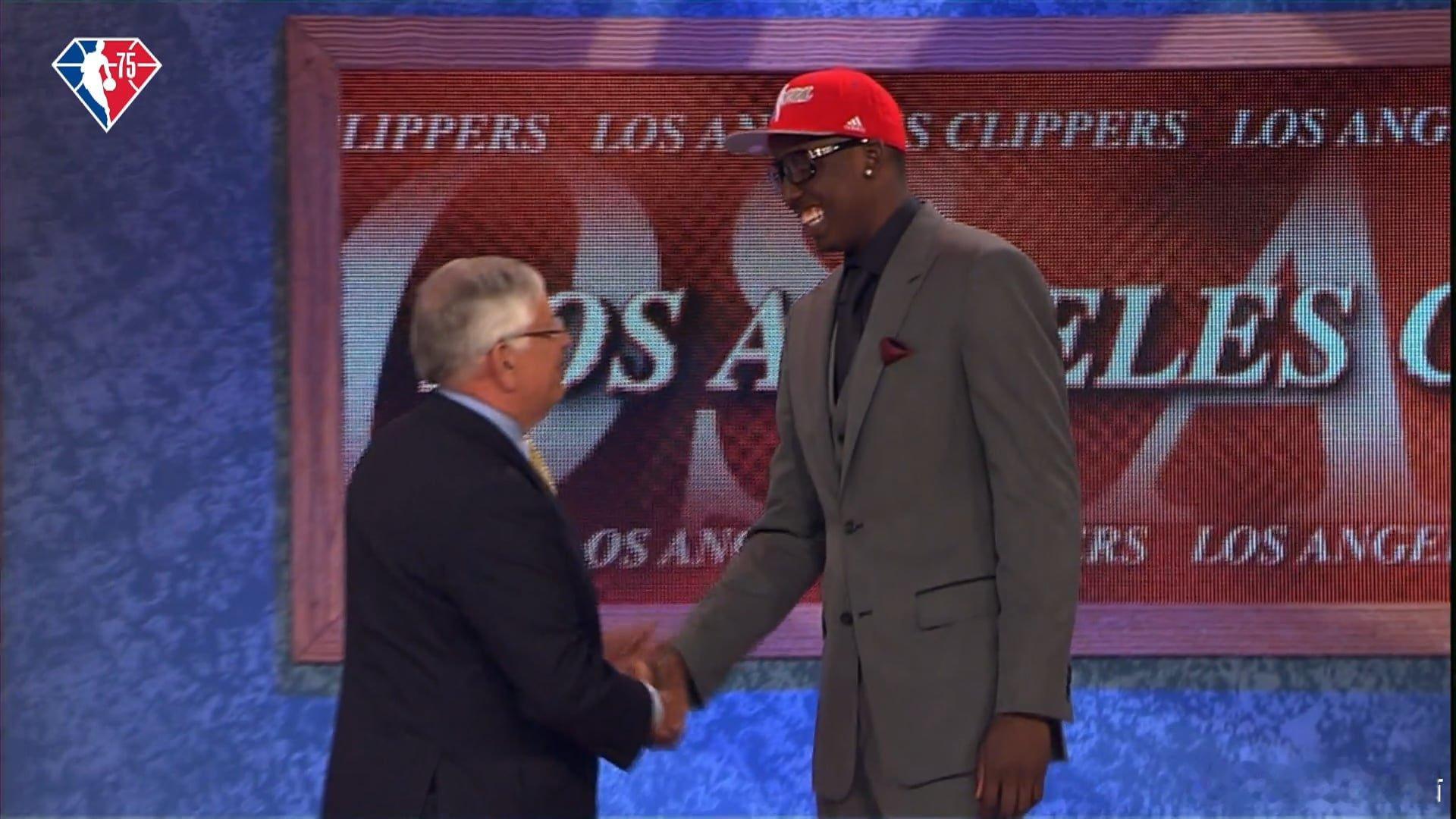 快船媒体：快船队自2010年阿尔-法鲁克·阿米努以第8顺位被选中以来，就没有在N