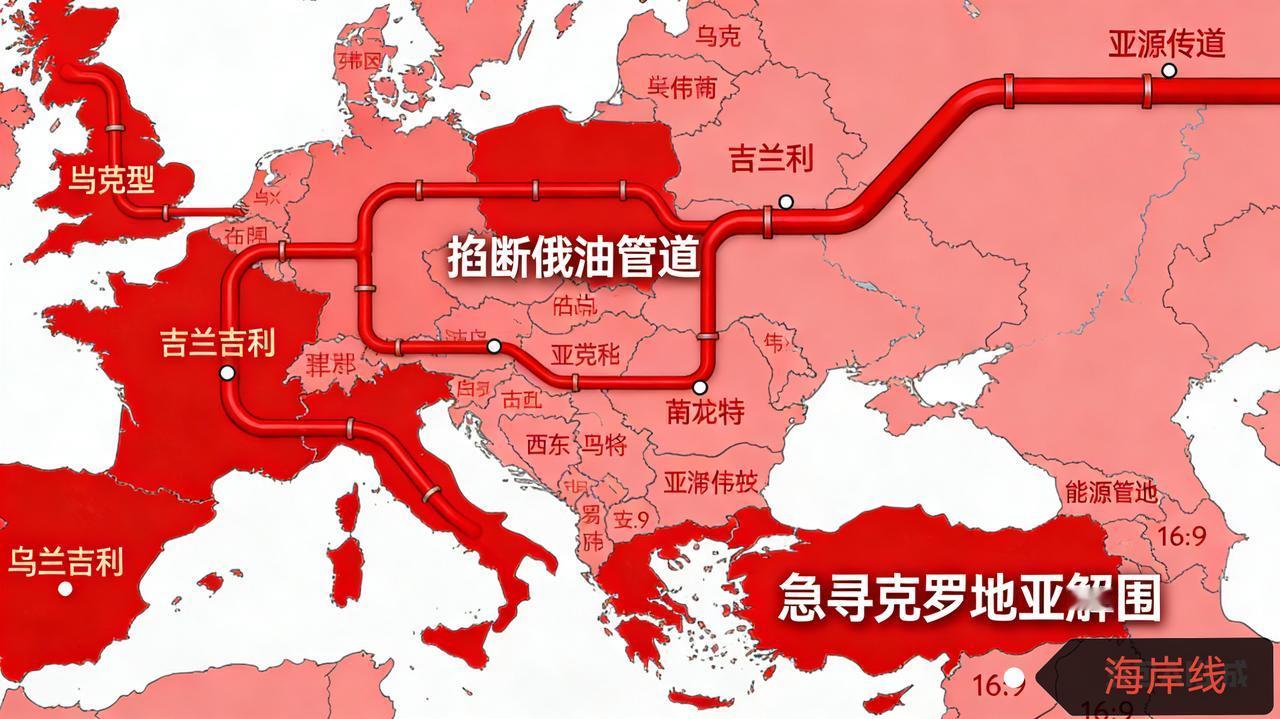 能源战升级！乌克兰掐断俄油管道 匈斯急寻克罗地亚解围
 
欧洲能源格局生变！2月