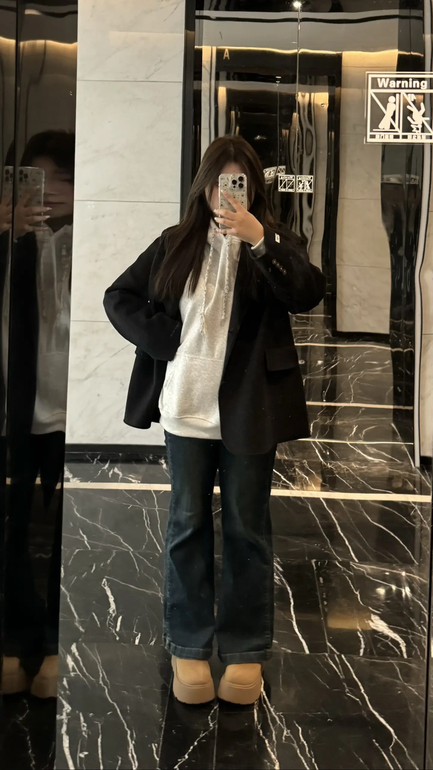 3️⃣个长度2️⃣个厚度超适合微胖大码女生的一件 弹力微喇裤