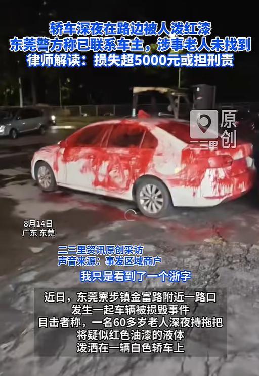 谁都没有想到，一场突如其来的横祸，竟会落到路边停着的一辆私家车上，当时街头几乎看