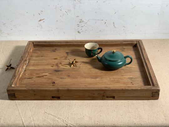 实木茶盘、茶室、民宿极简侘寂用具摆件。