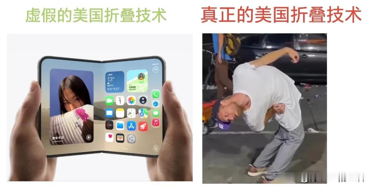 的确美国折叠领先世界