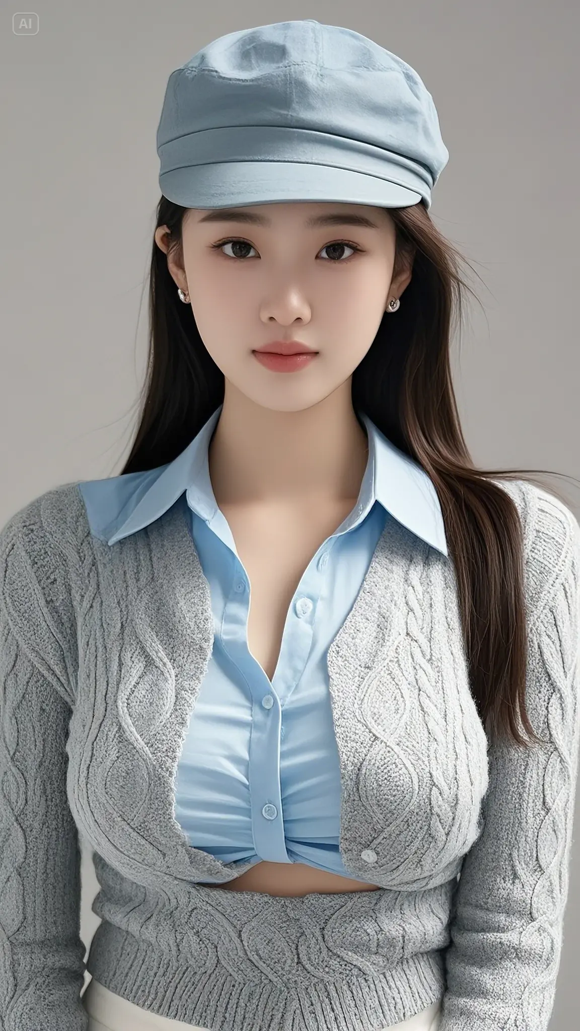 美丽女孩 魅力十足 又美又飒 美丽动人