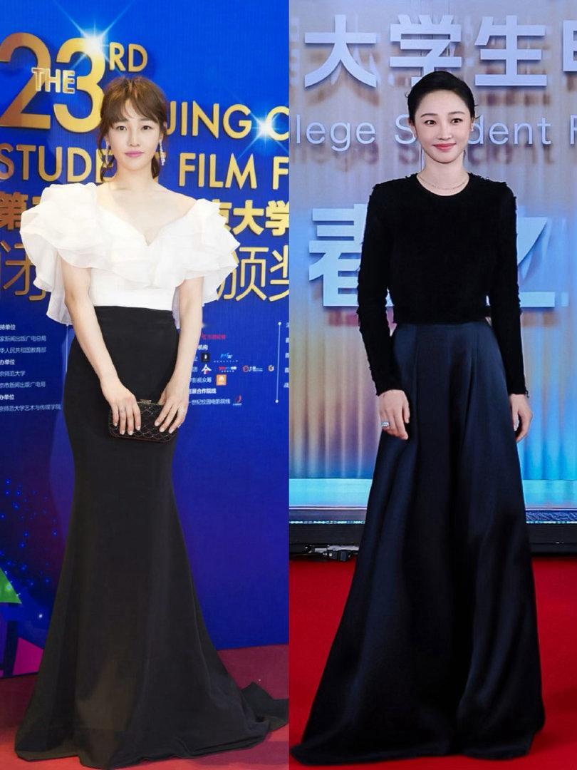 白百何十年状态对比白百何工作室发十年对比图从第23届到第33届大学生电影节，白百