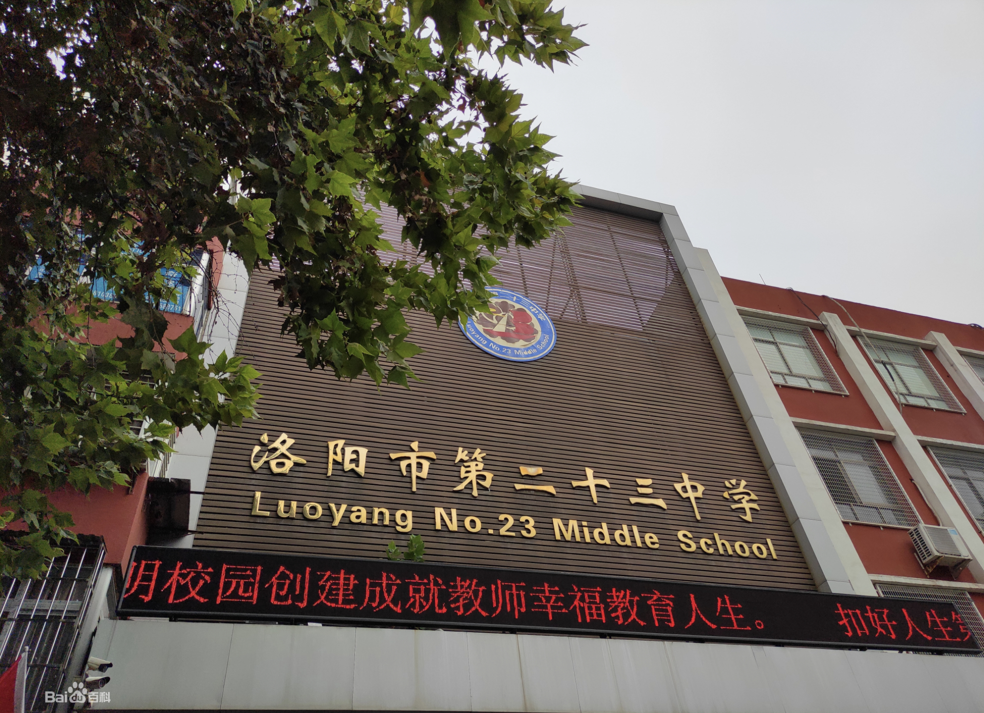 有网友在微博称，大明星王一博就读的河南省洛阳第二十三中学，原校址已经更名为洛阳市