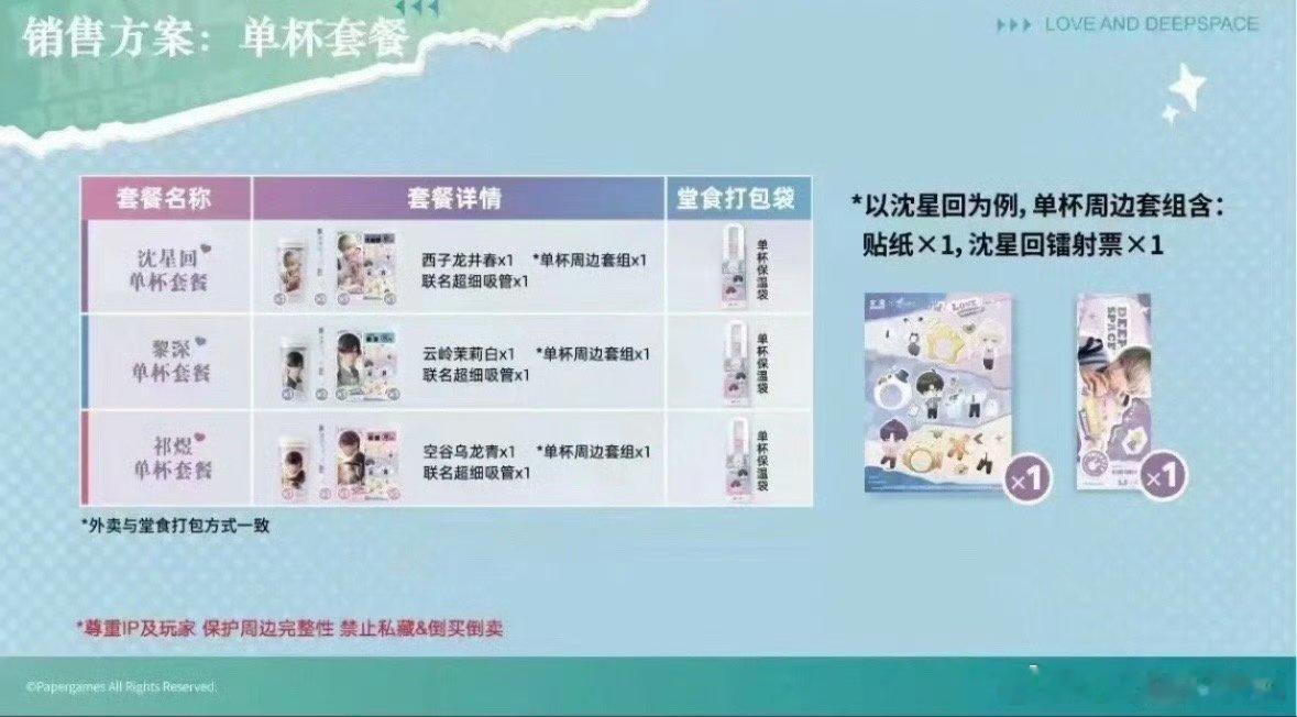 #恋与深空 古茗#官宣图上的镭射卡质感太好了，是不是之前柄图像素太低，所以看上去