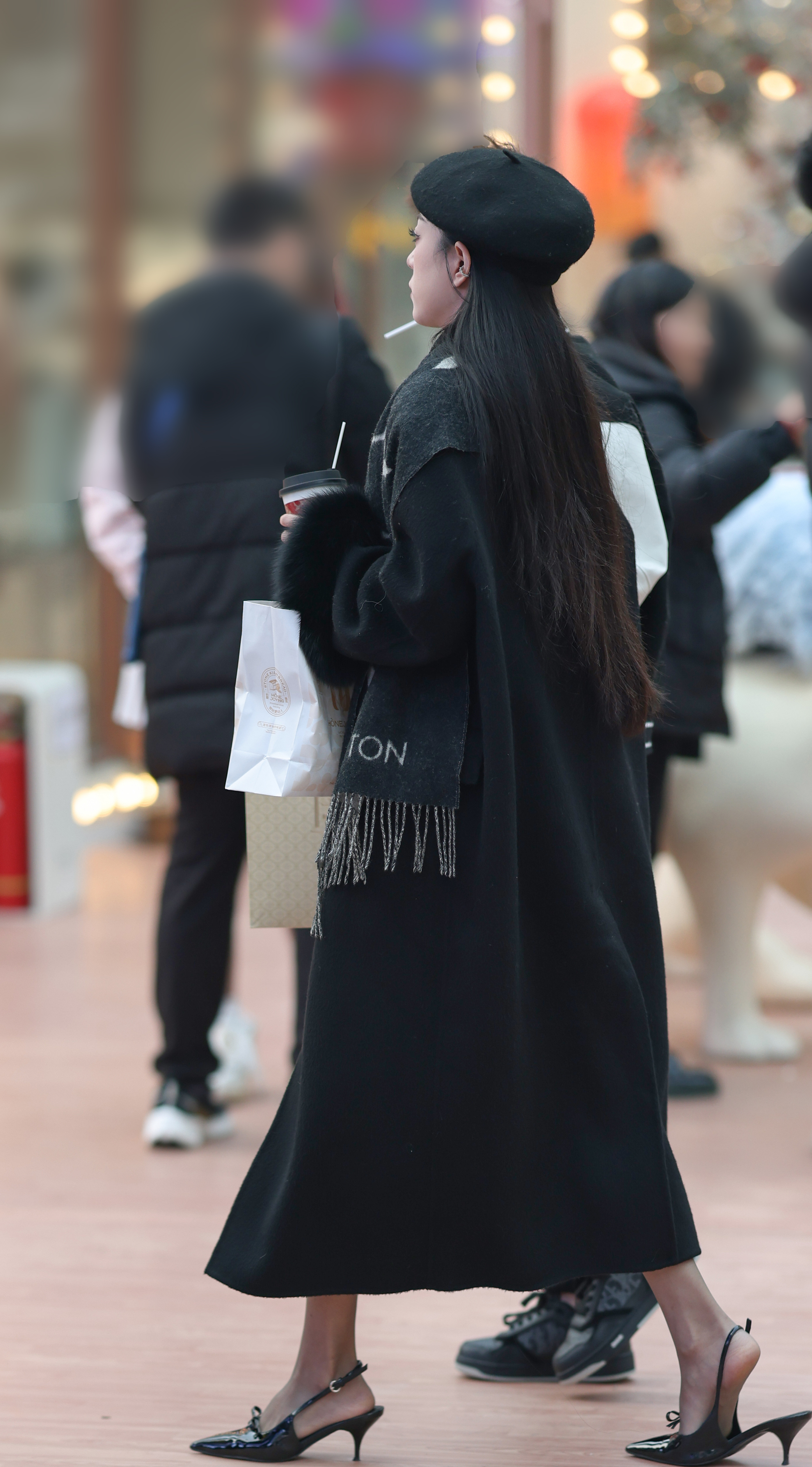 街拍  不是很冷  （拒绝水印） 