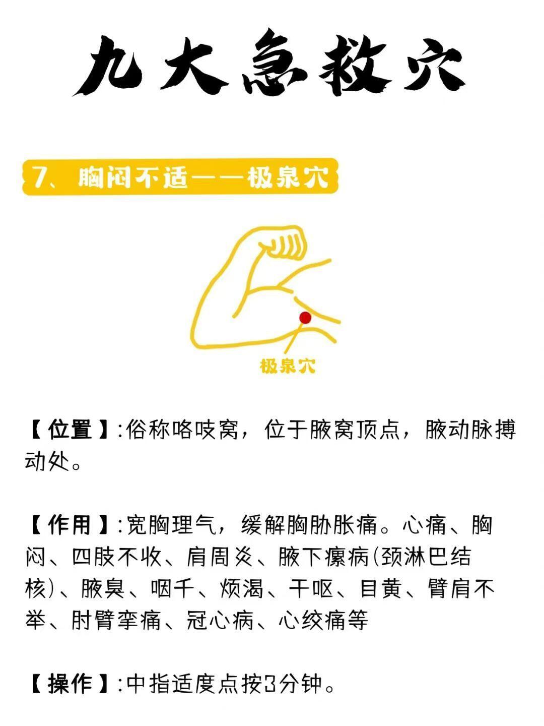 养生小课堂：急救穴讲解国医的精诚力量