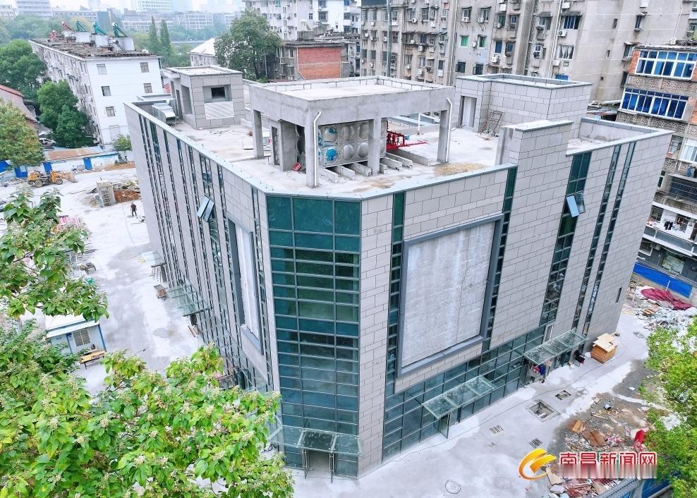 【提升公共停车服务水平】东湖区渊明北路立体停车场项目工程正在加紧施工，该项目设计