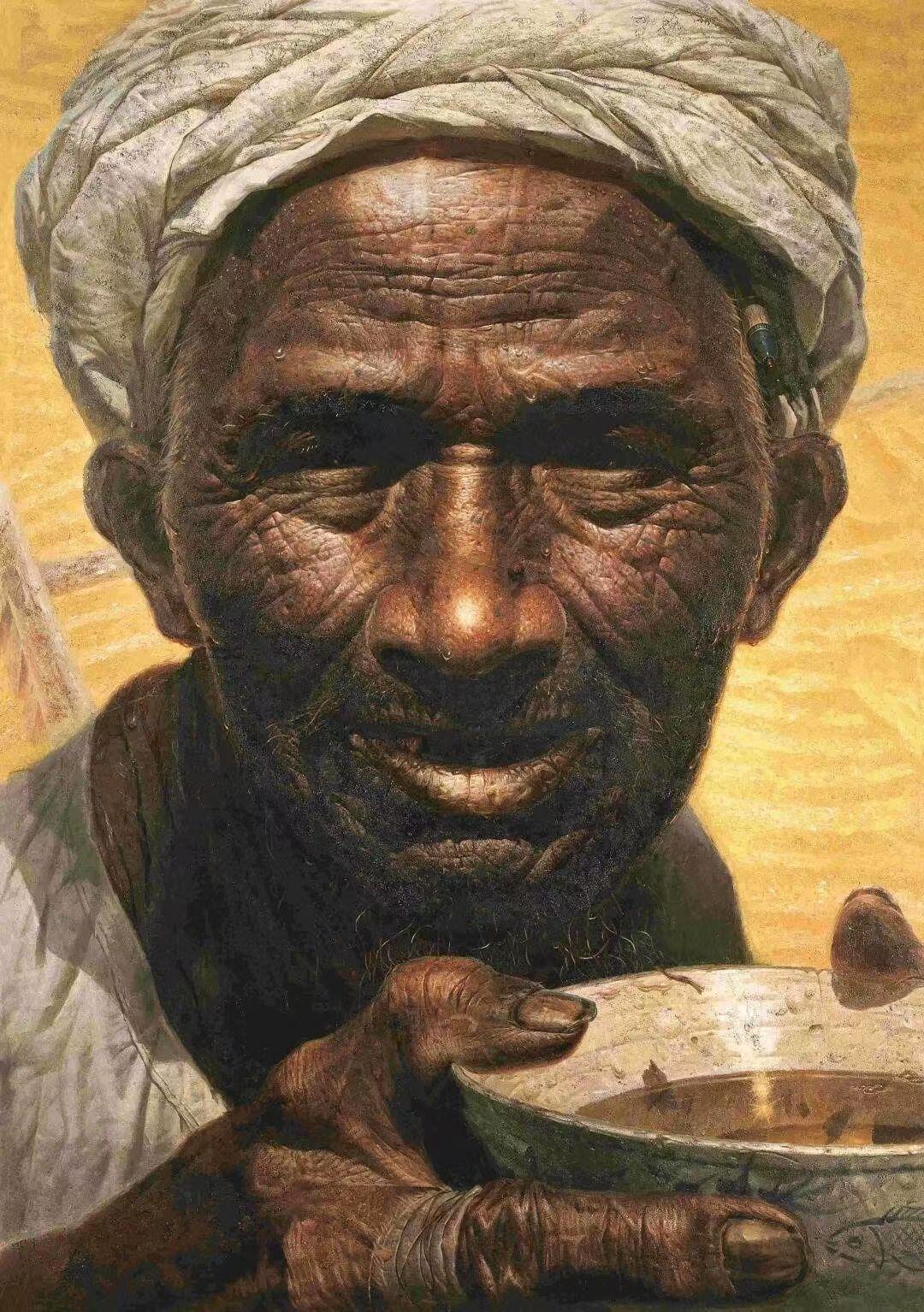 20世纪80年代初，罗中立老师以一幅《父亲》震惊中国画坛，该作品以纪念碑式的宏伟