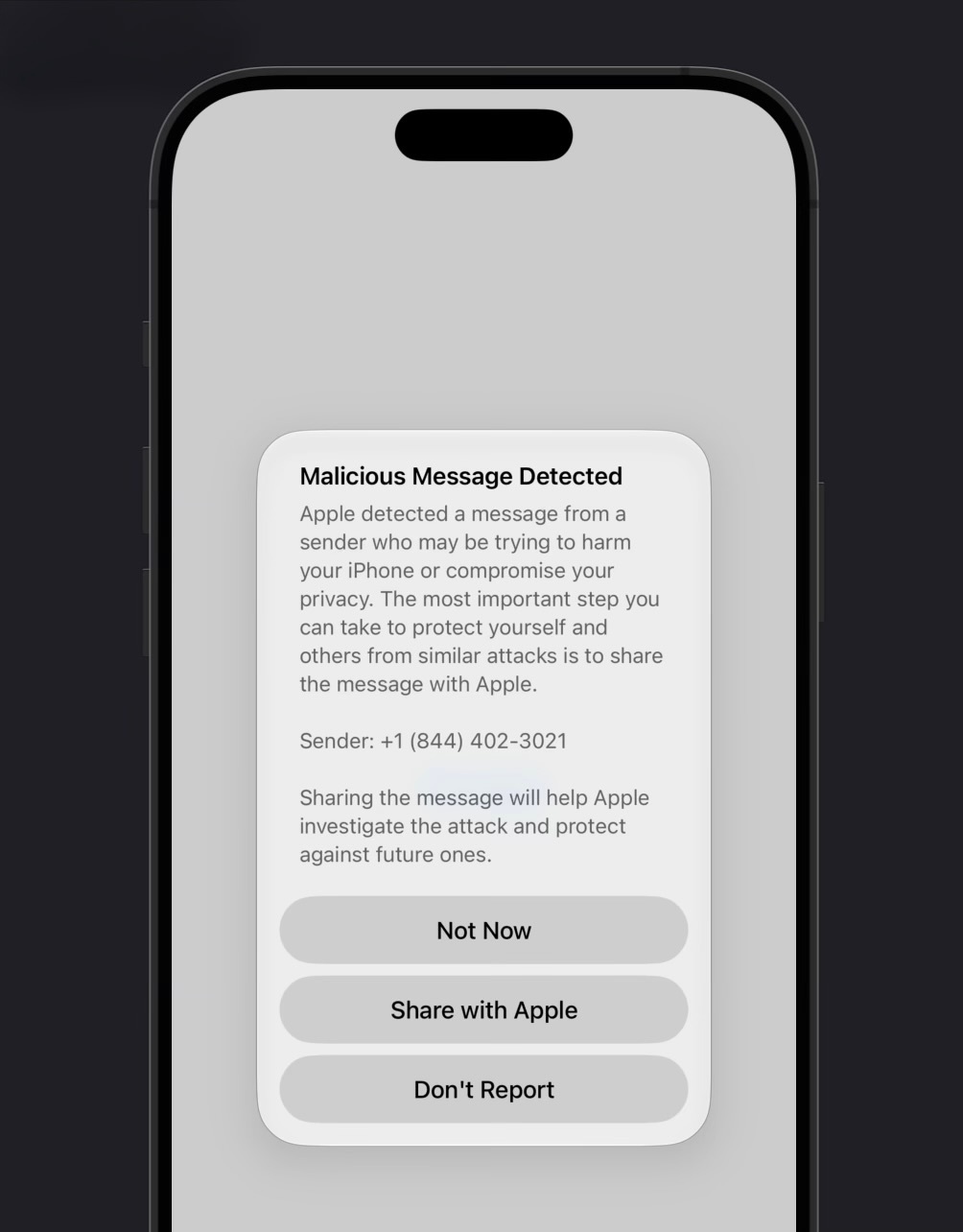 【iOS 26.6 Beta 5 将提示用户注意恶意 iMessage 信息】根