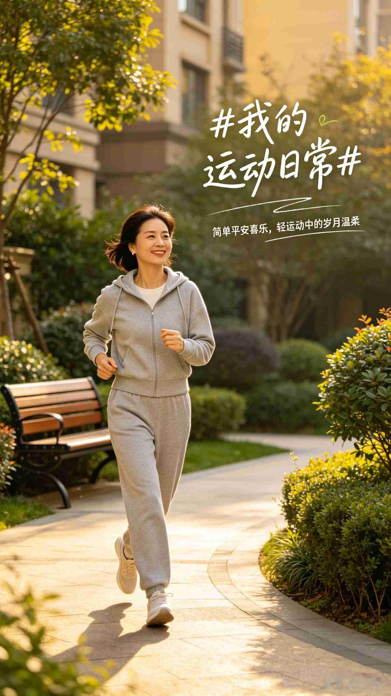 我的今日状态：😁轻松愉快
我这里的天气：☀️晴天阳光正好，微风不燥。
晨起出门
