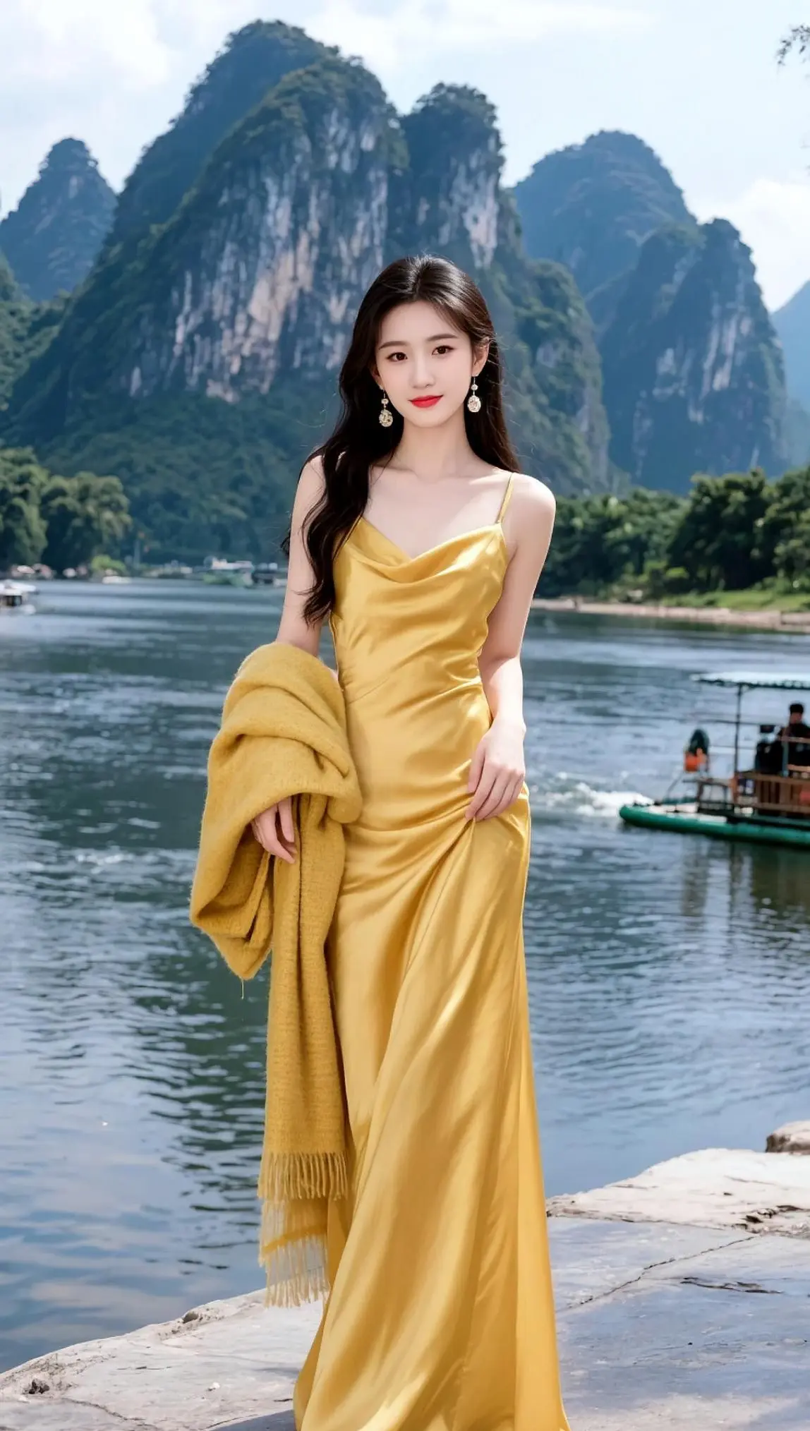 AI漓江风情写真 ai创作