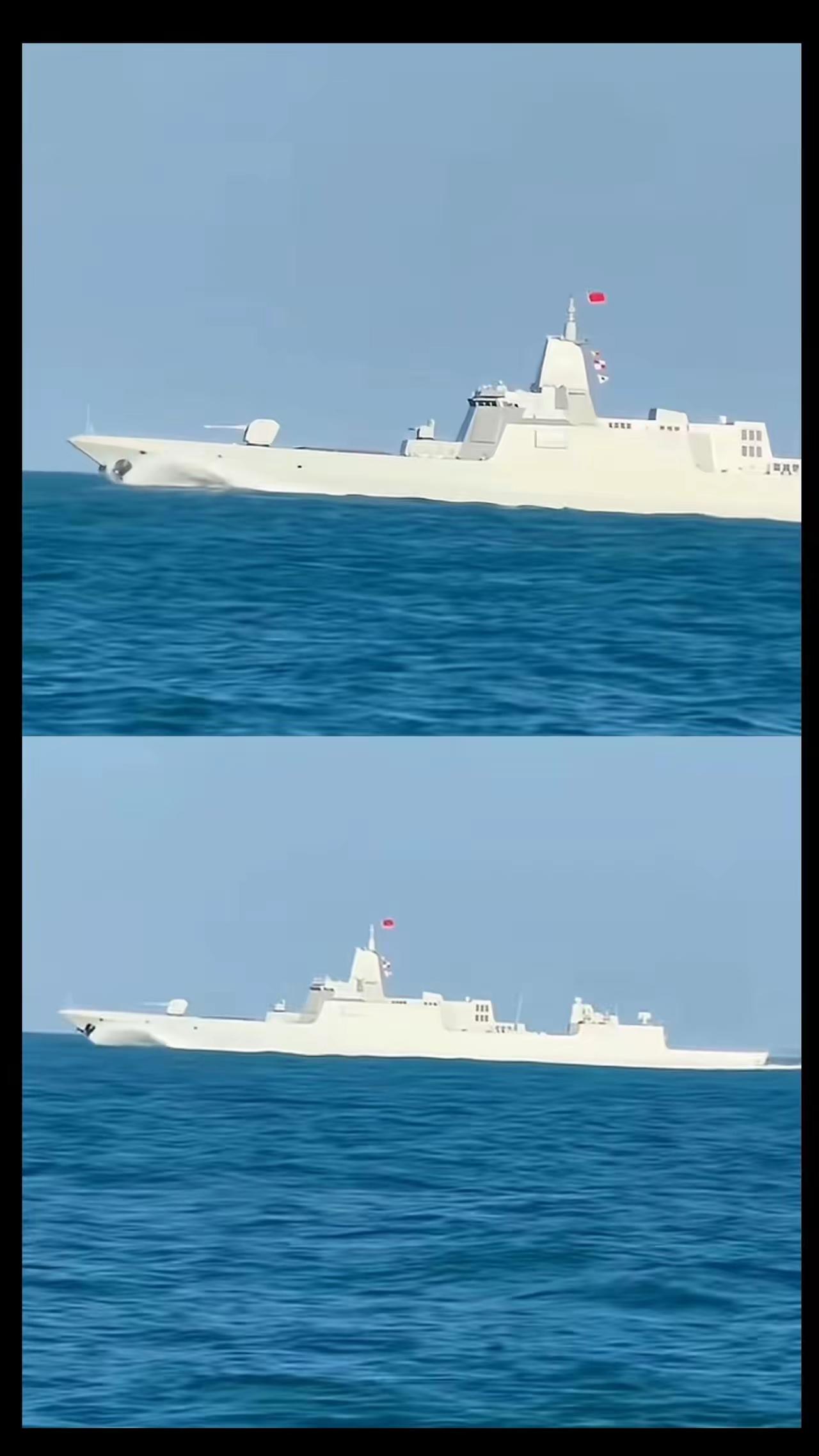 目前全球最漂亮，最先进的导弹驱逐舰当属东大的055万吨大驱，没有之一。我觉得以后